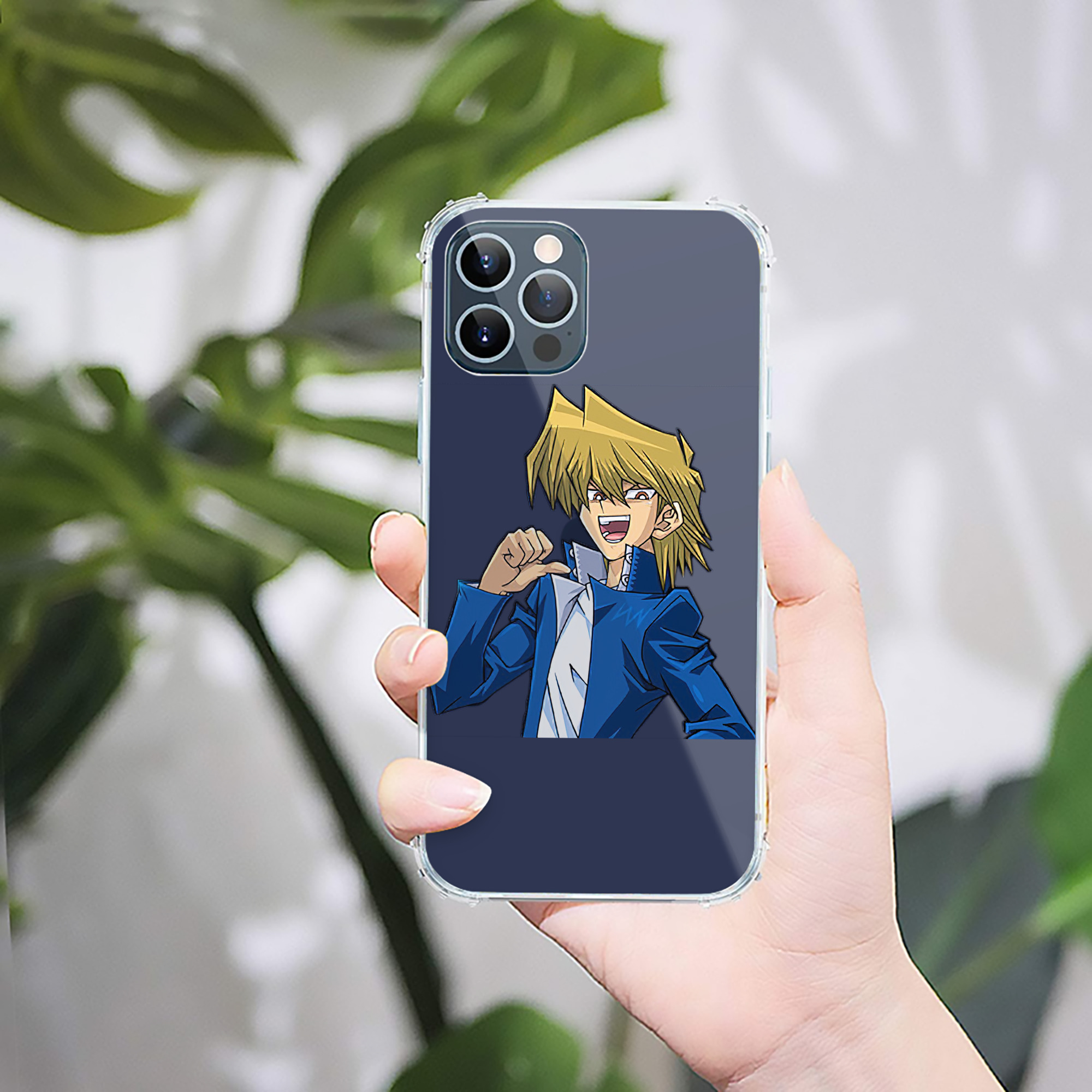 （画像用） 遊☆戯☆王 Yu-Gi-Oh! 【iPhone 12シリーズ対応】透明スマホケース（クリアソフトケース）